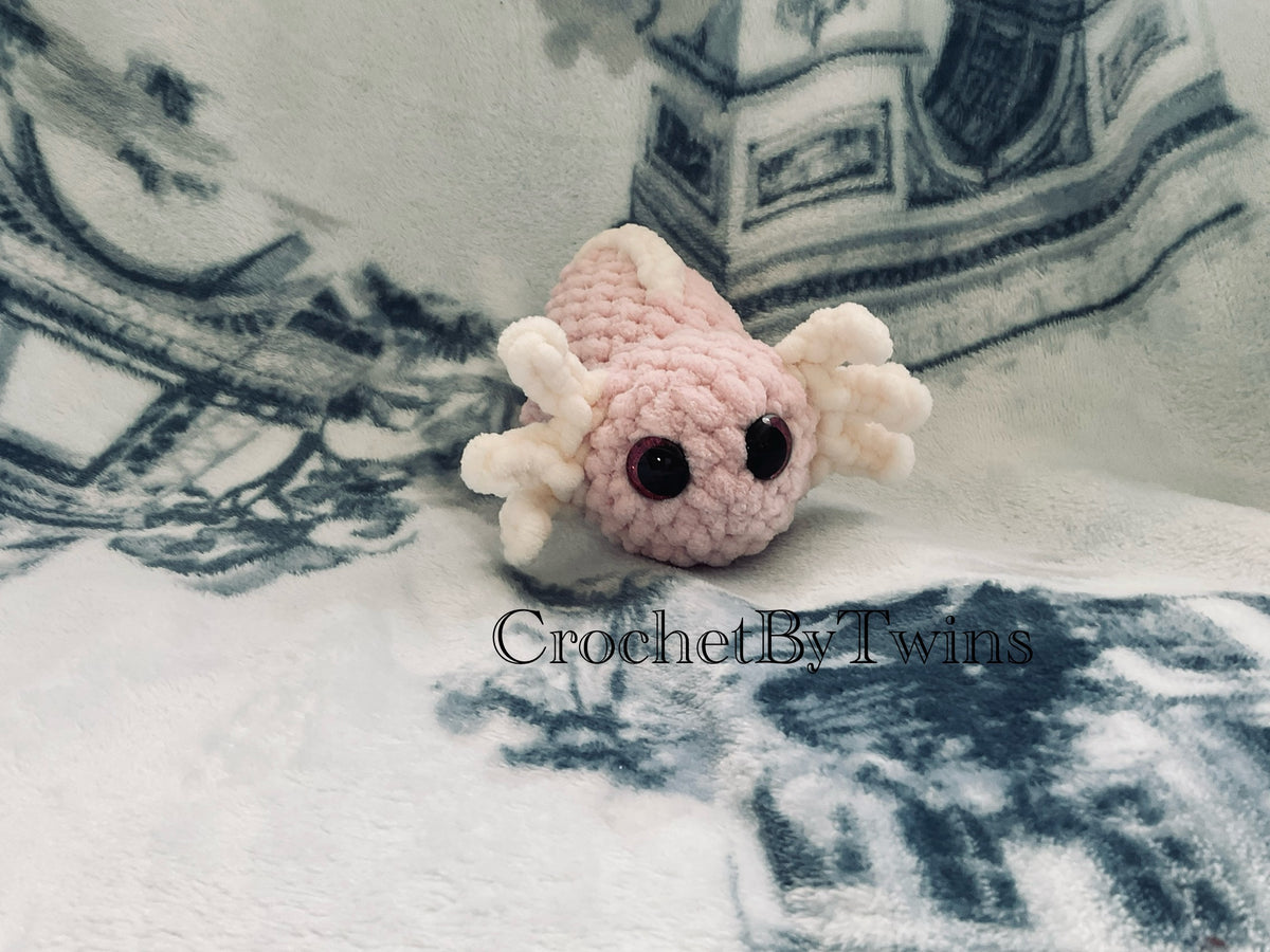 Pebbles the Axolotl